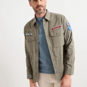 Sobrecamisa con Parches