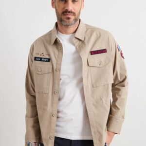 Sobrecamisa con Parches